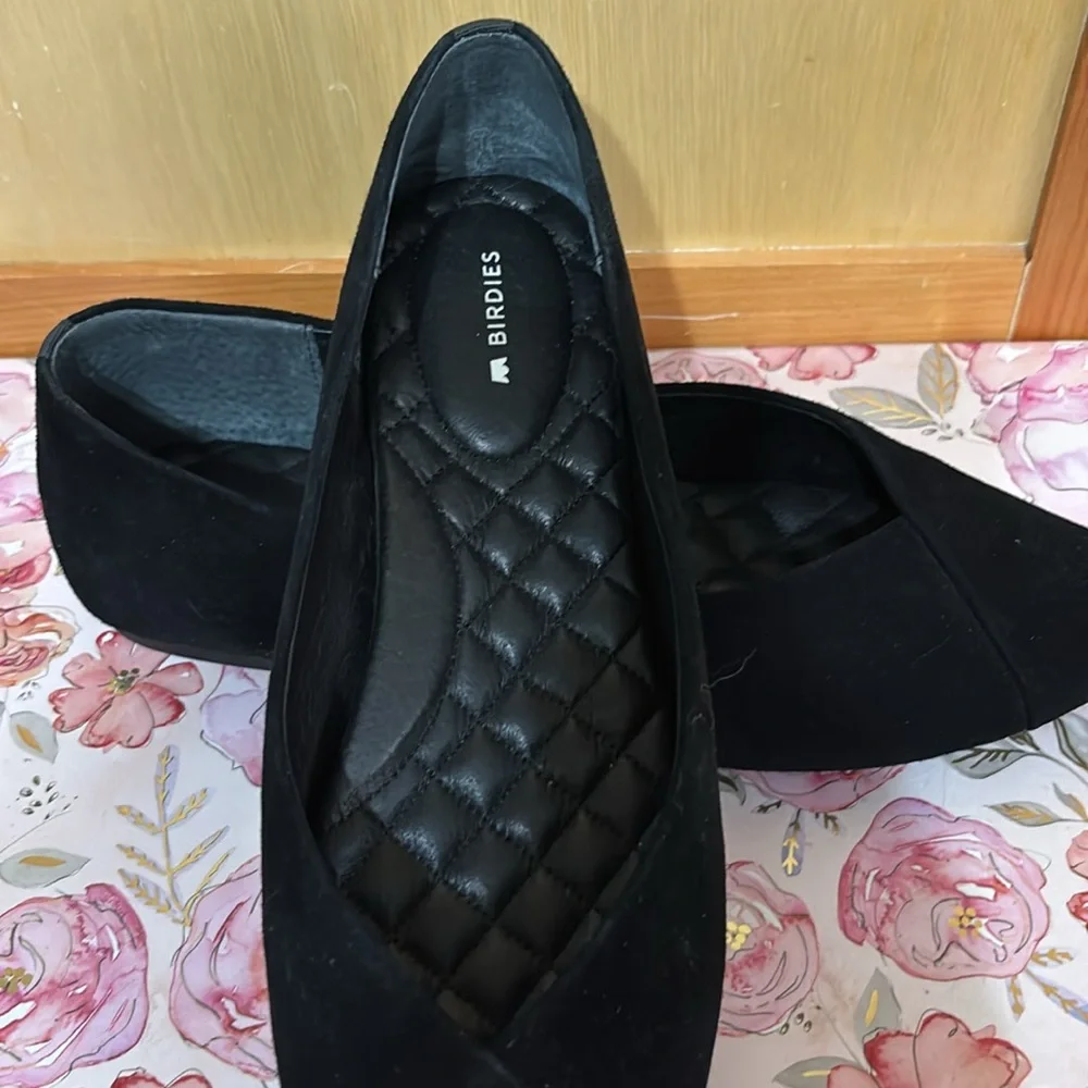 Birdies Suede Leather Flats - Picture 6 of 6